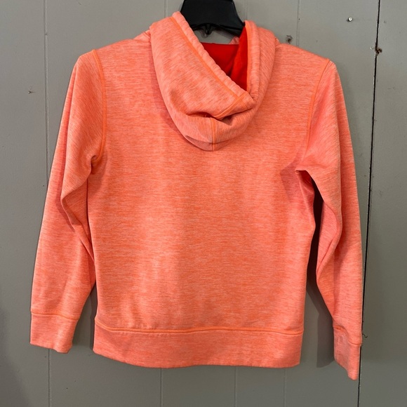 Under Armour Cold Gear Womens Hoodie Orange Size Small - Picture 2 of 2